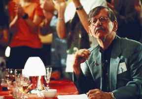 Mann mit der grnen Jacke